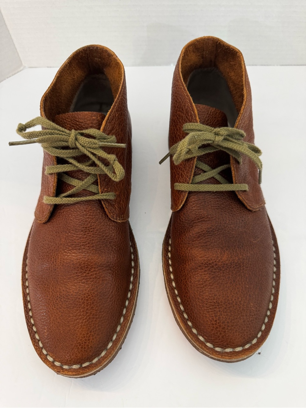 SeaVees 12/67 3 Eye Chukka Boots Brass Waxed Rare size 9.5